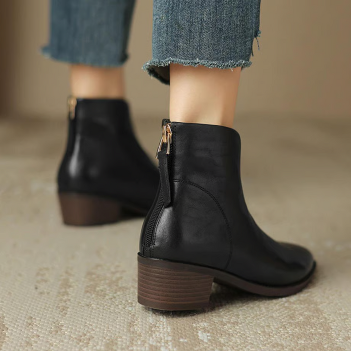 Laluna® | Luxuriöse Stiefel mit kleinem Absatz