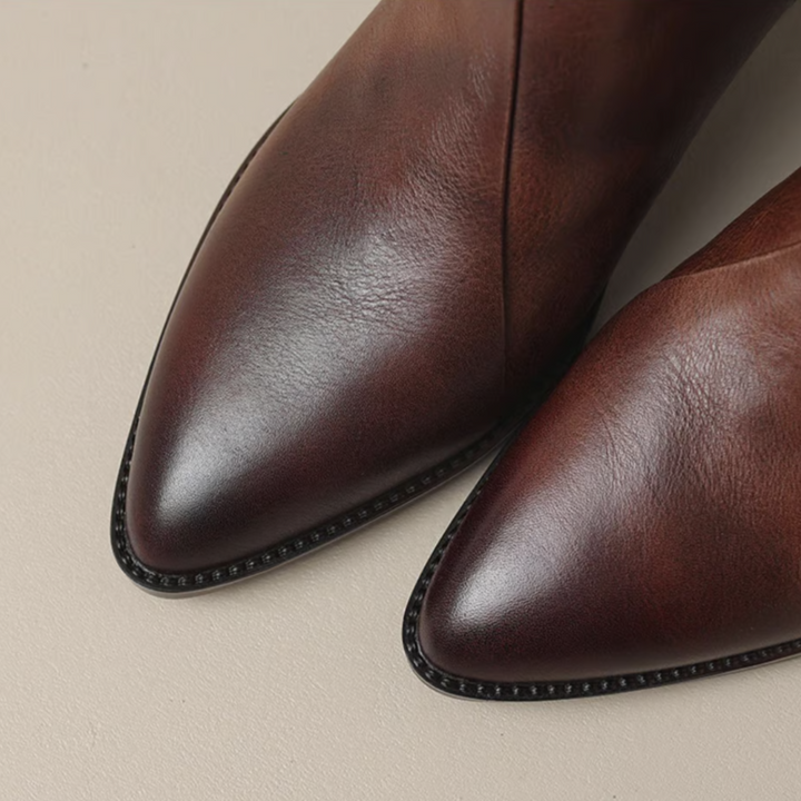 Laluna® | Luxuriöse Stiefel mit kleinem Absatz
