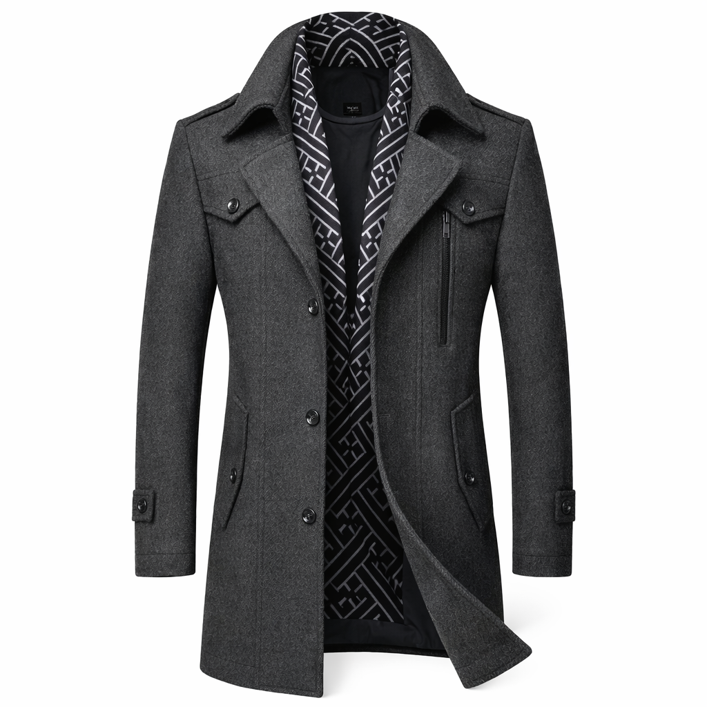 HERZ STIL | Edward Wollen Überjacke