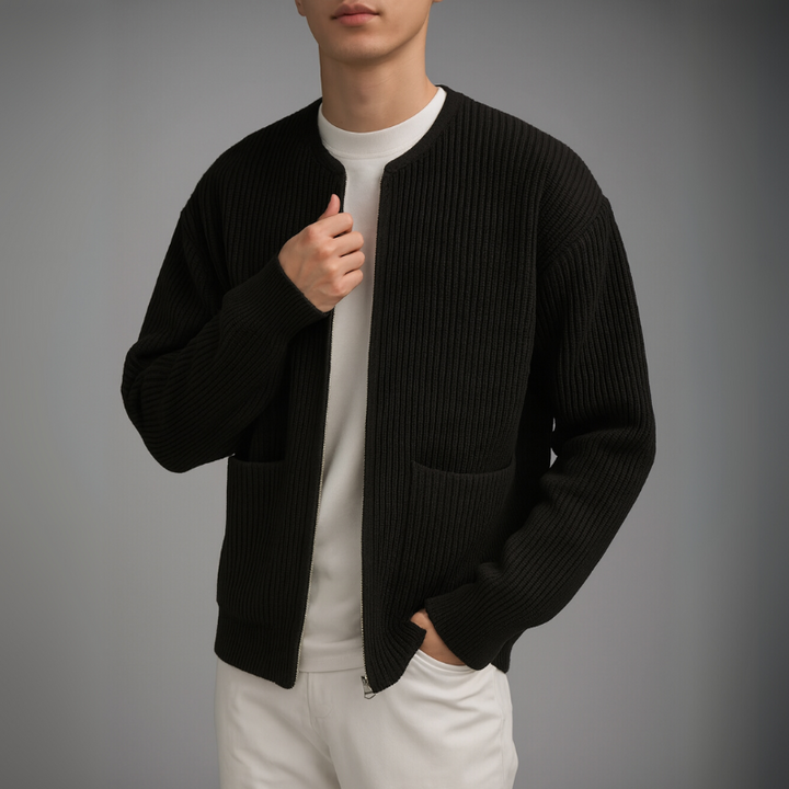 HERZ STIL | Calvin Zip Cardigan