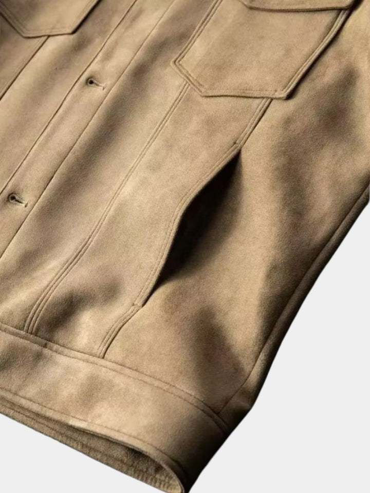 Pilotjacke aus Leder Laurent
