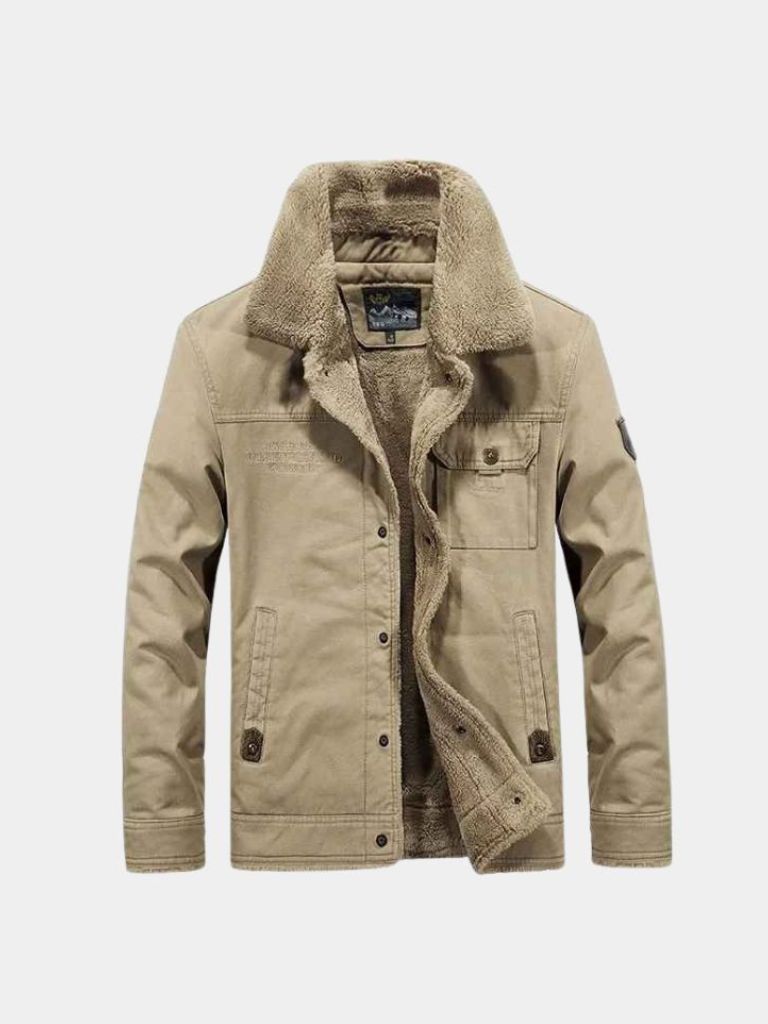 Vintage Militärpilotjacke