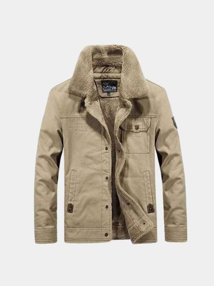 Vintage Militärpilotjacke