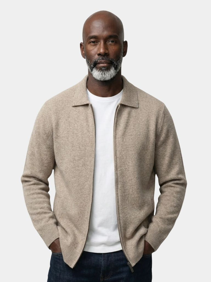 Heritage Kaschmir Strickjacke