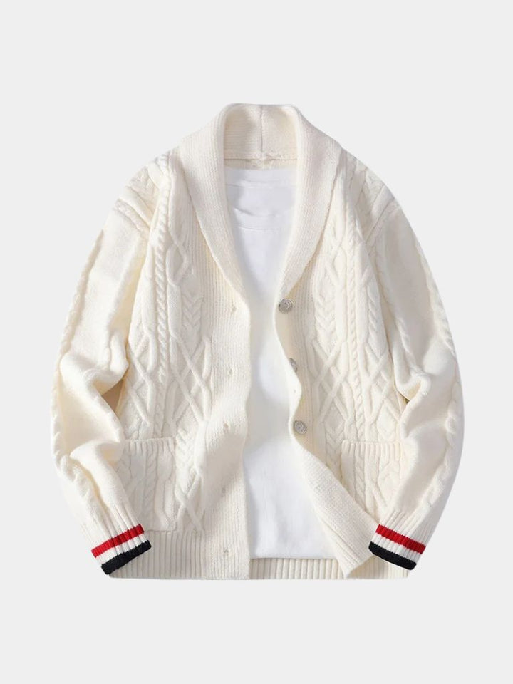 Pullover mit Schalkragen
