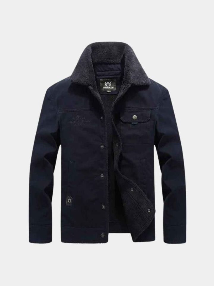 Vintage Militärpilotjacke