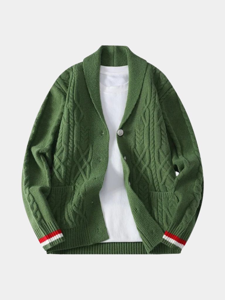 Pullover mit Schalkragen