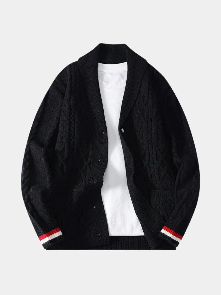 Pullover mit Schalkragen