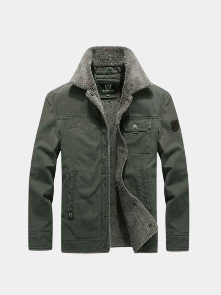 Vintage Militärpilotjacke