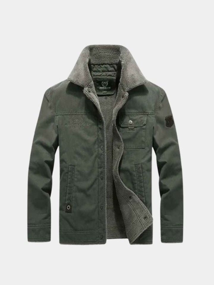 Vintage Militärpilotjacke