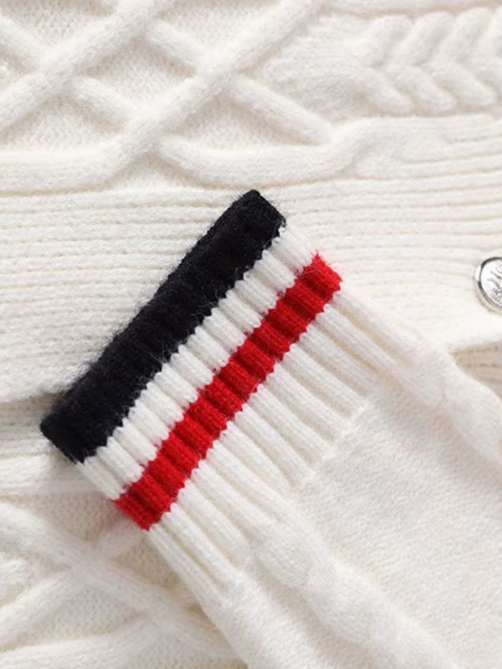 Pullover mit Schalkragen