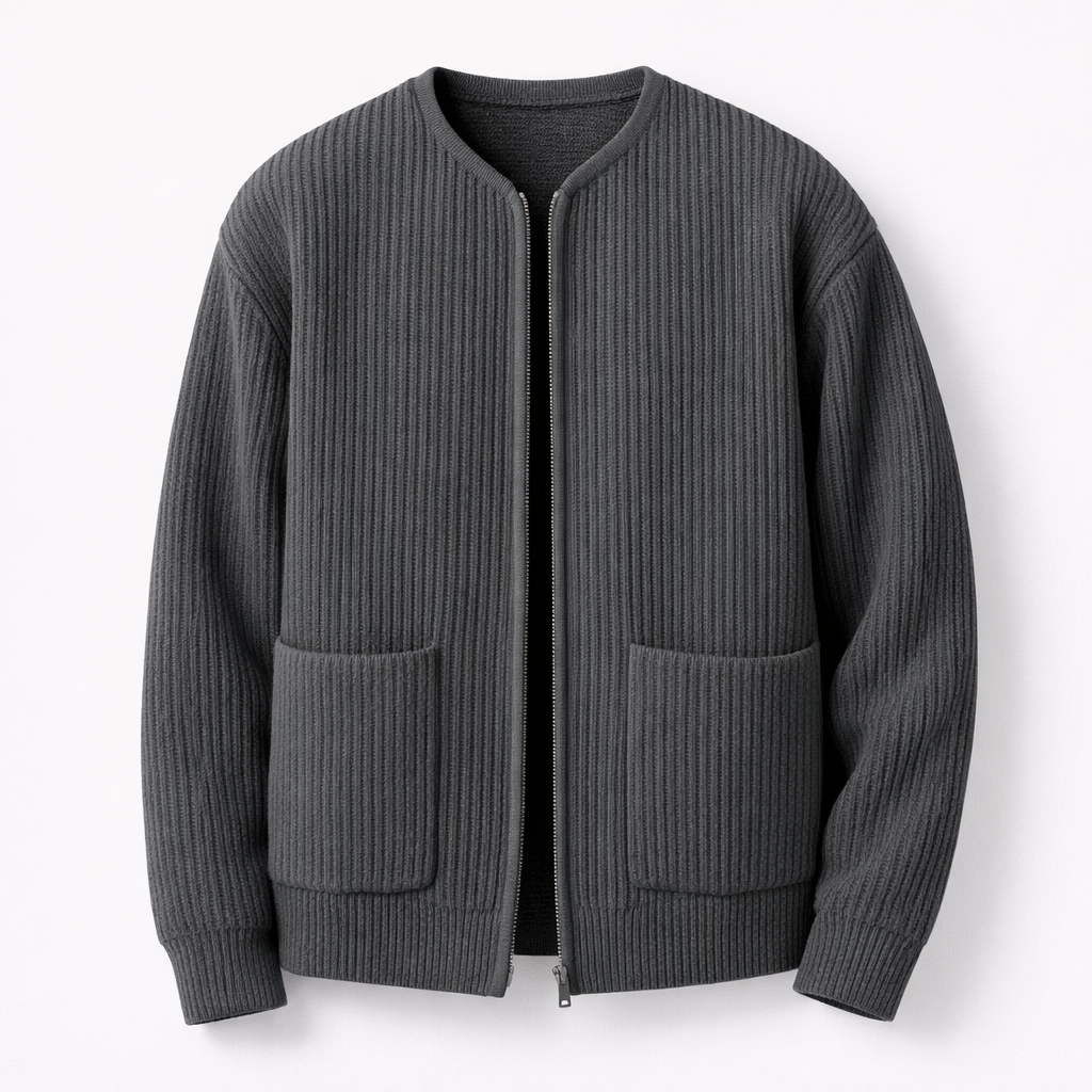 HERZ STIL | Calvin Zip Cardigan