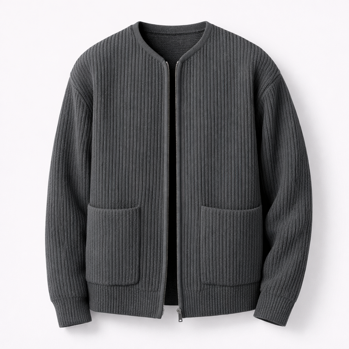 HERZ STIL | Calvin Zip Cardigan
