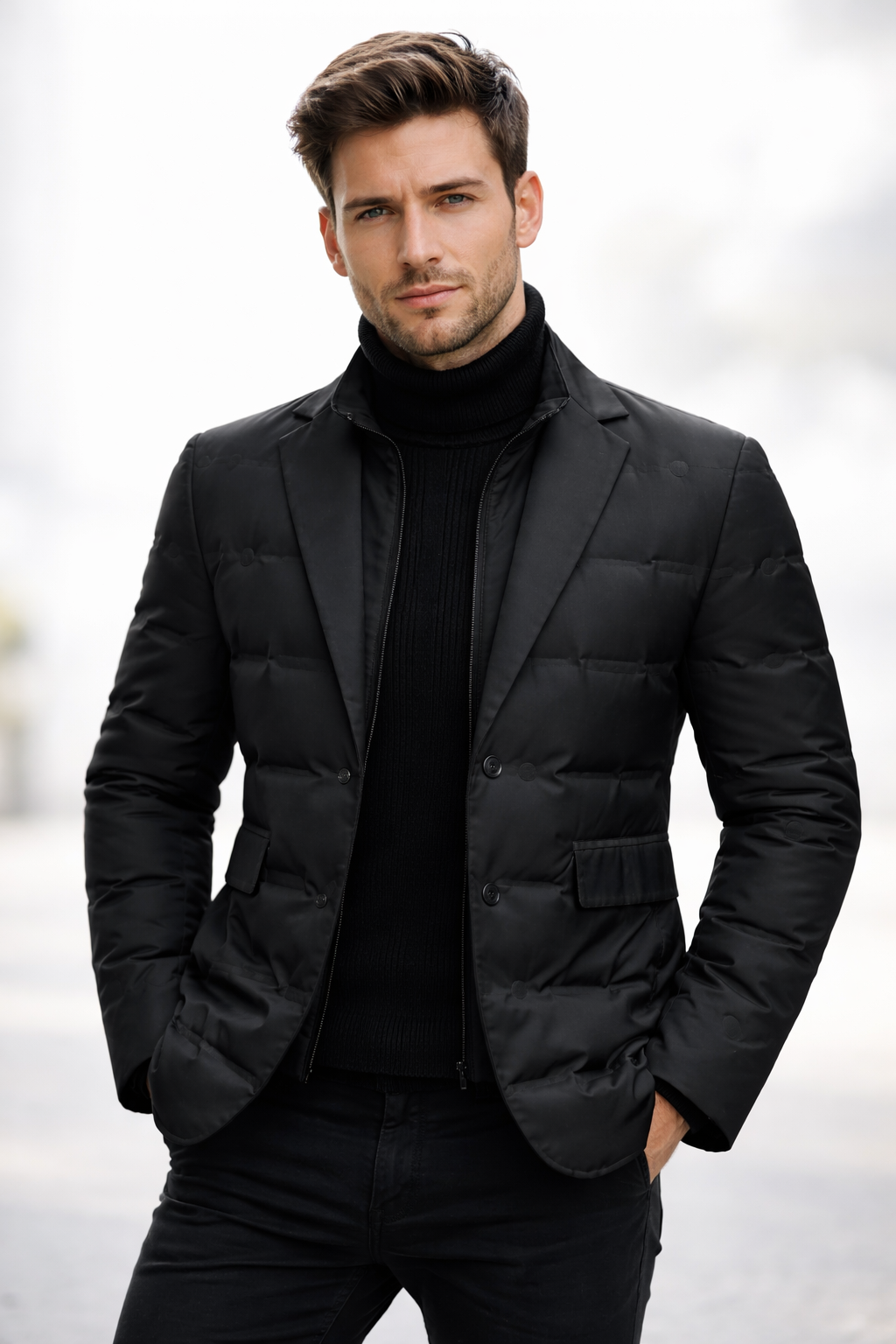 HERZ STIL | Lucas Wattierte Jacke
