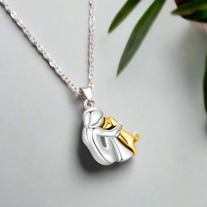 Olivia™| 925er Sterling Silber Halskette mit Hund-Anhänger