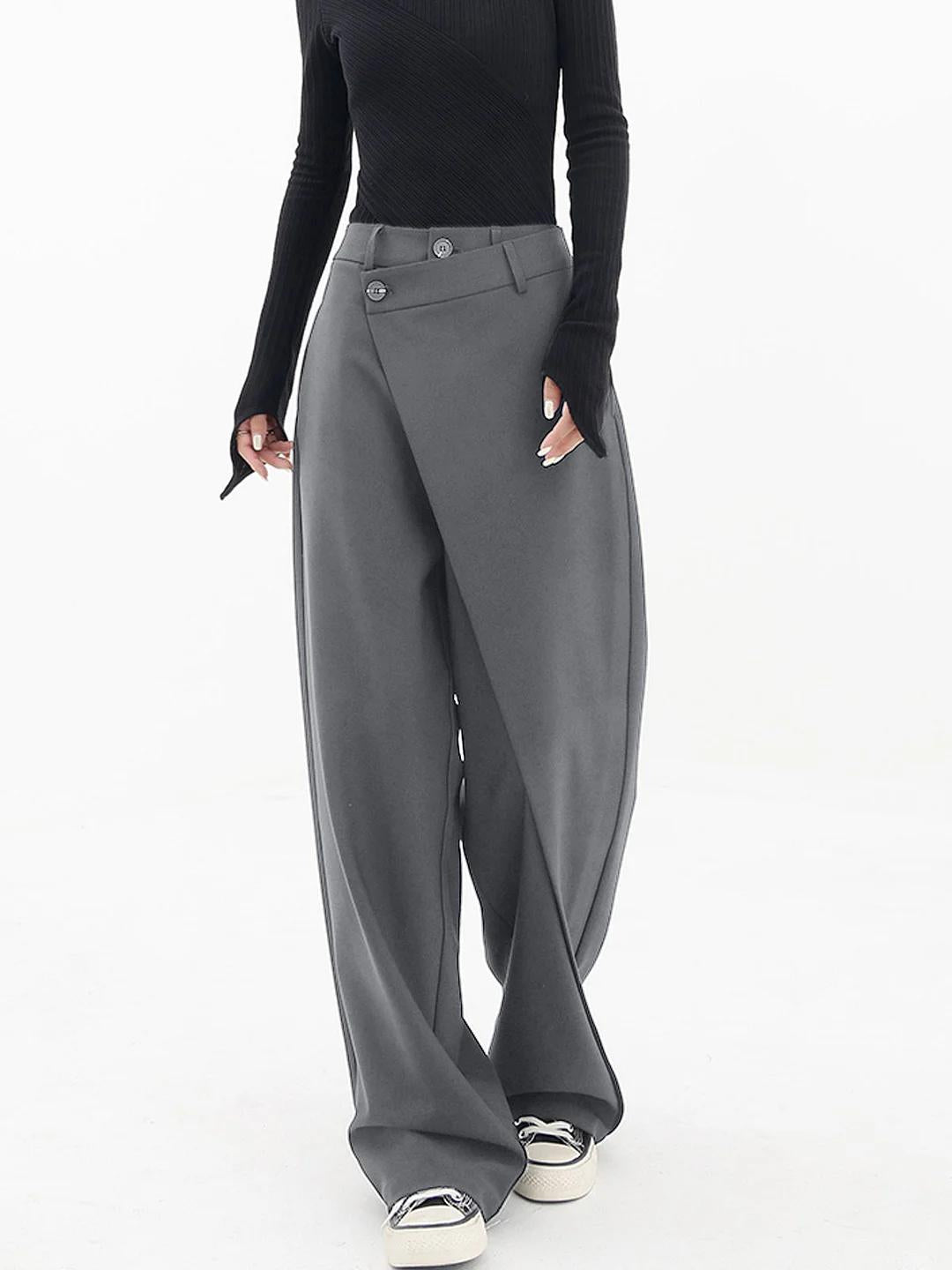 Vera | Übergroße Hose mit Doppelknoten-Detail