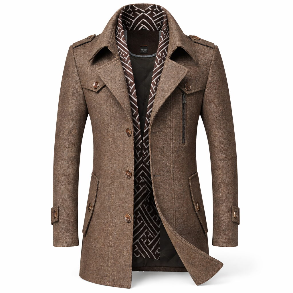 HERZ STIL | Edward Wollen Überjacke