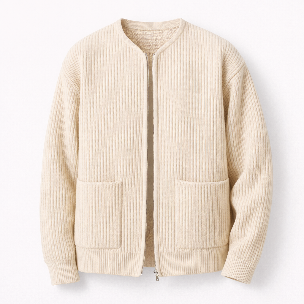 HERZ STIL | Calvin Zip Cardigan