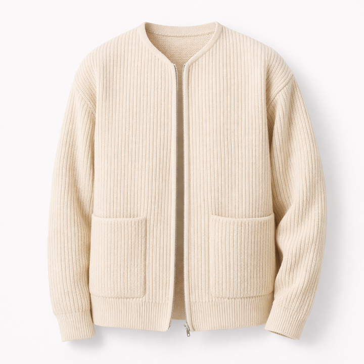 HERZ STIL | Calvin Zip Cardigan