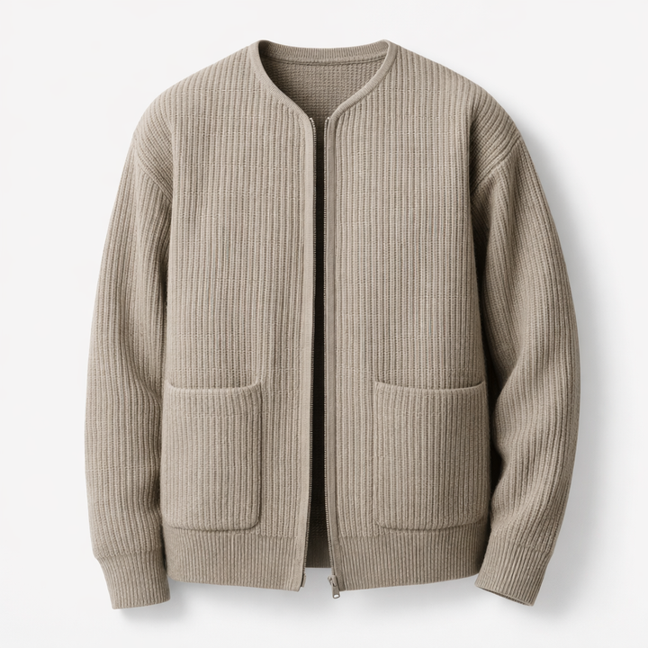 HERZ STIL | Calvin Zip Cardigan