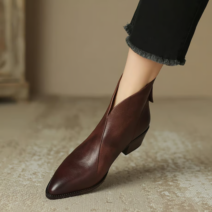 Laluna® | Luxuriöse Stiefel mit kleinem Absatz