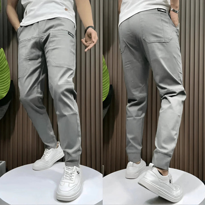 Tommaso | Premium-Elastik-Cargohosen 1+1