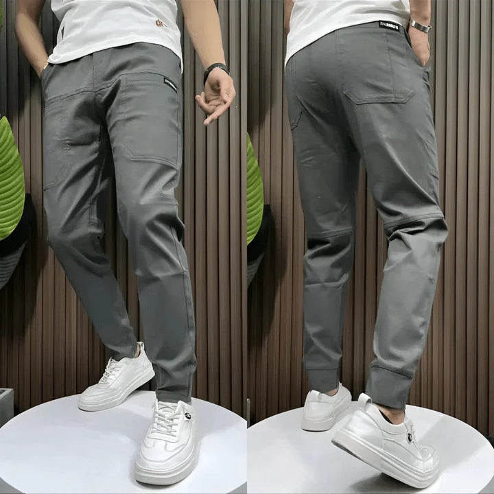 Tommaso | Premium-Elastik-Cargohosen 1+1