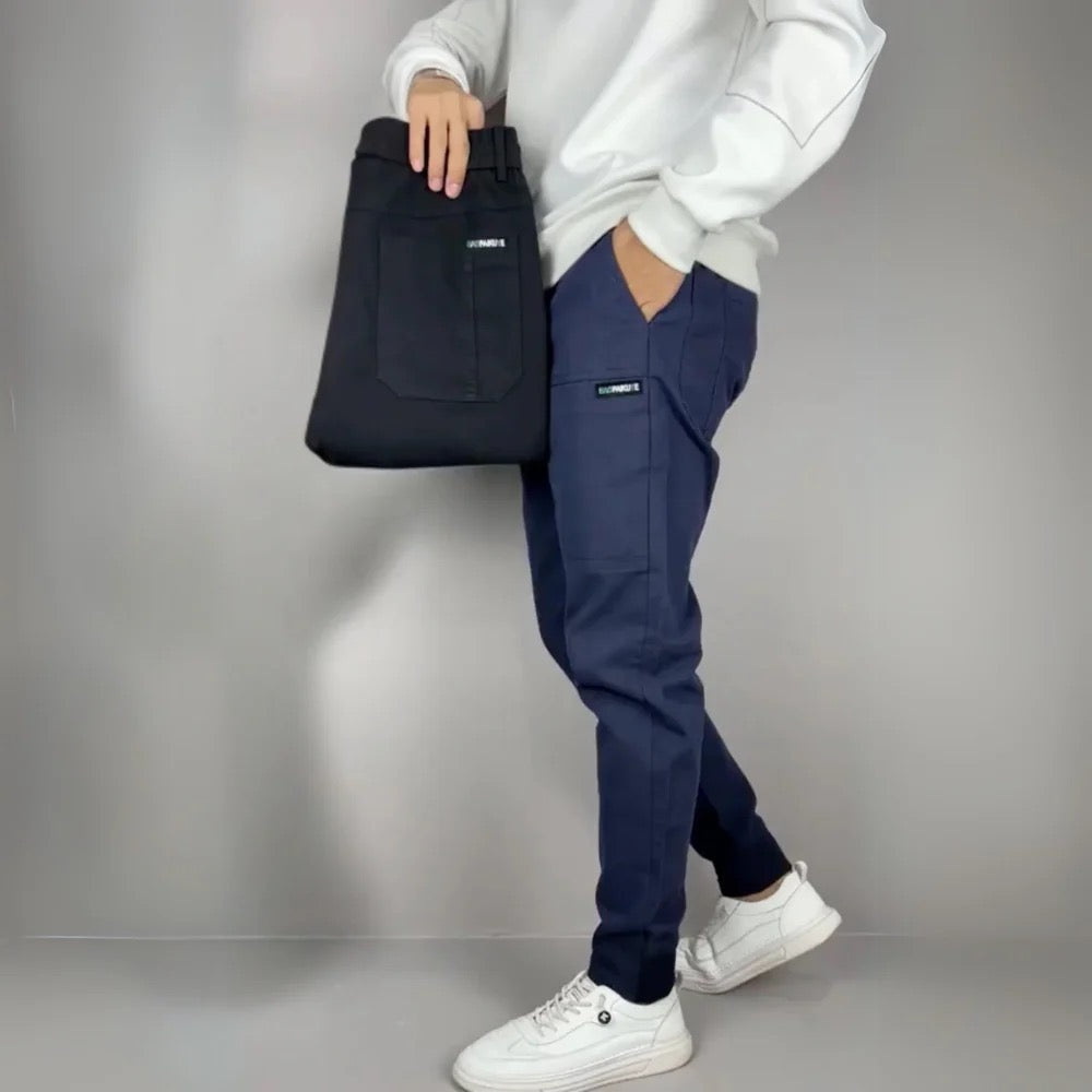 Tommaso | Premium-Elastik-Cargohosen 1+1
