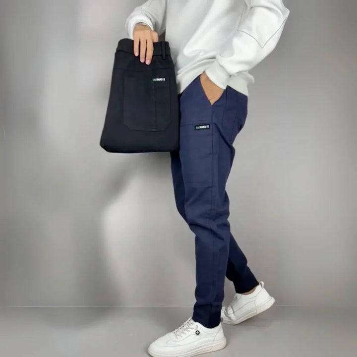Tommaso | Premium-Elastik-Cargohosen 1+1