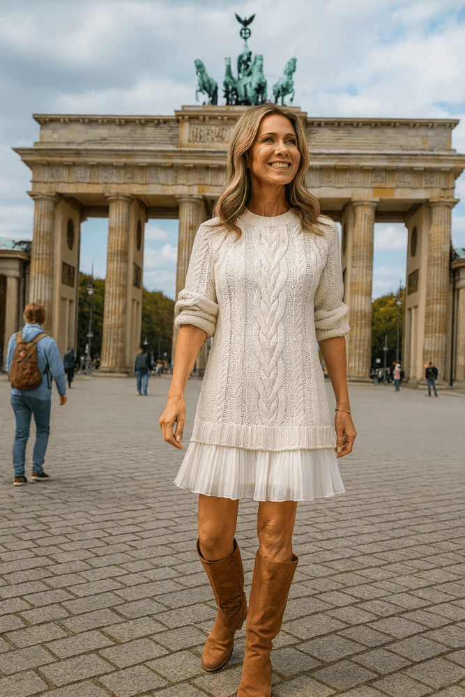 Leonie | Strickpulloverkleid