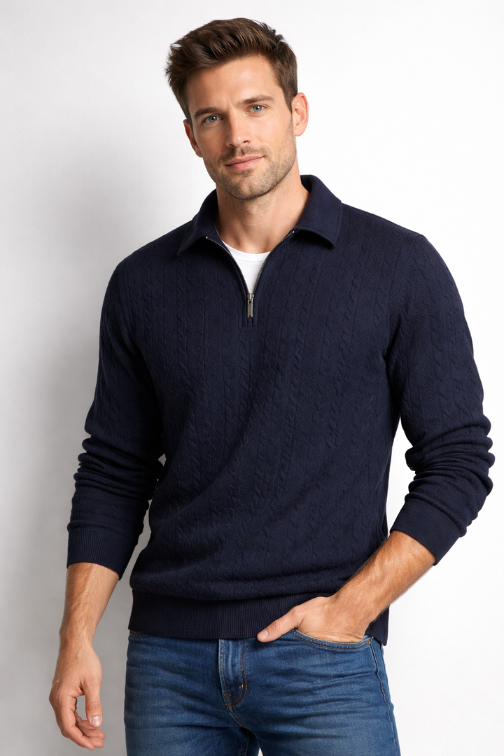 HERZ STIL | Luciano Quarter-Zip