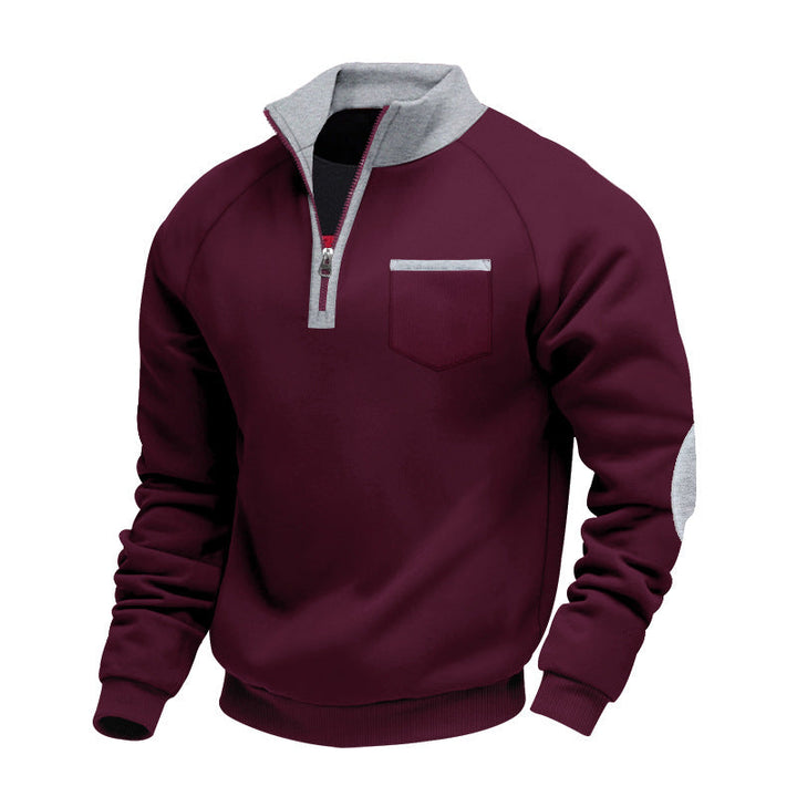 Eoghan - Fleece Quarter-Zip Sweatshirt