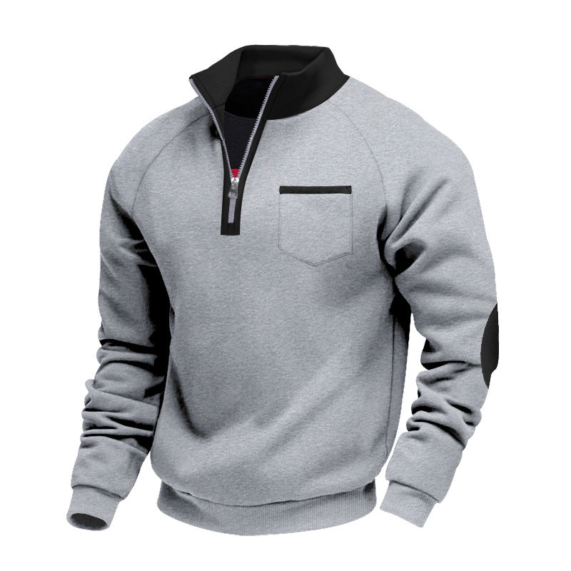 Eoghan - Fleece Quarter-Zip Sweatshirt