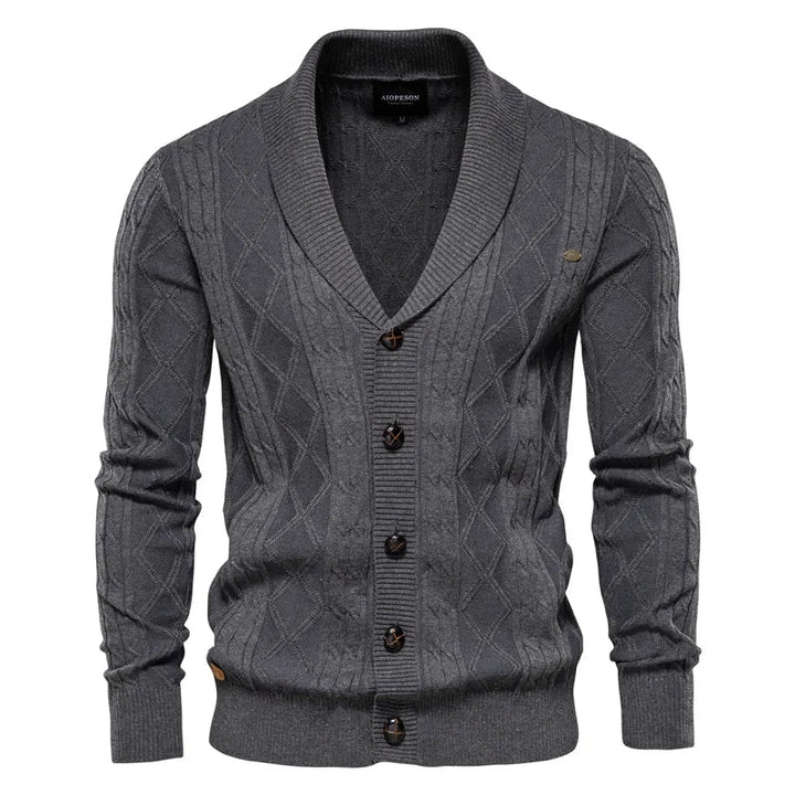 Waldemar | Herren-Cardigan mit Knopfleiste