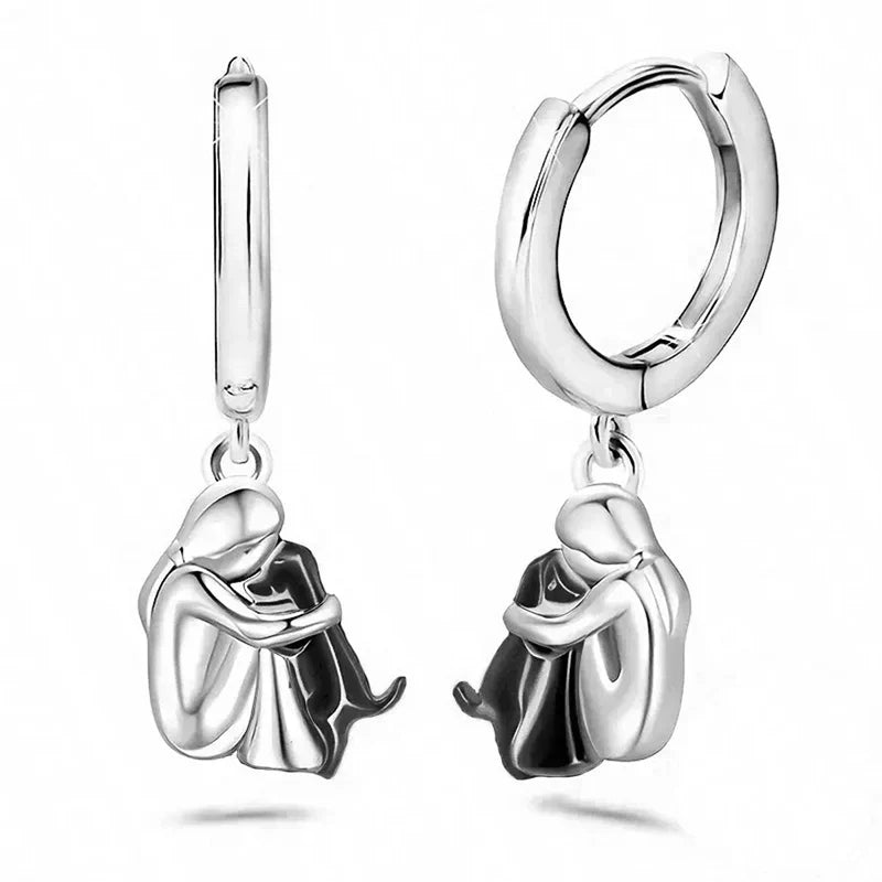 Ginny™| Ohrringe „Mädchen und Hund“