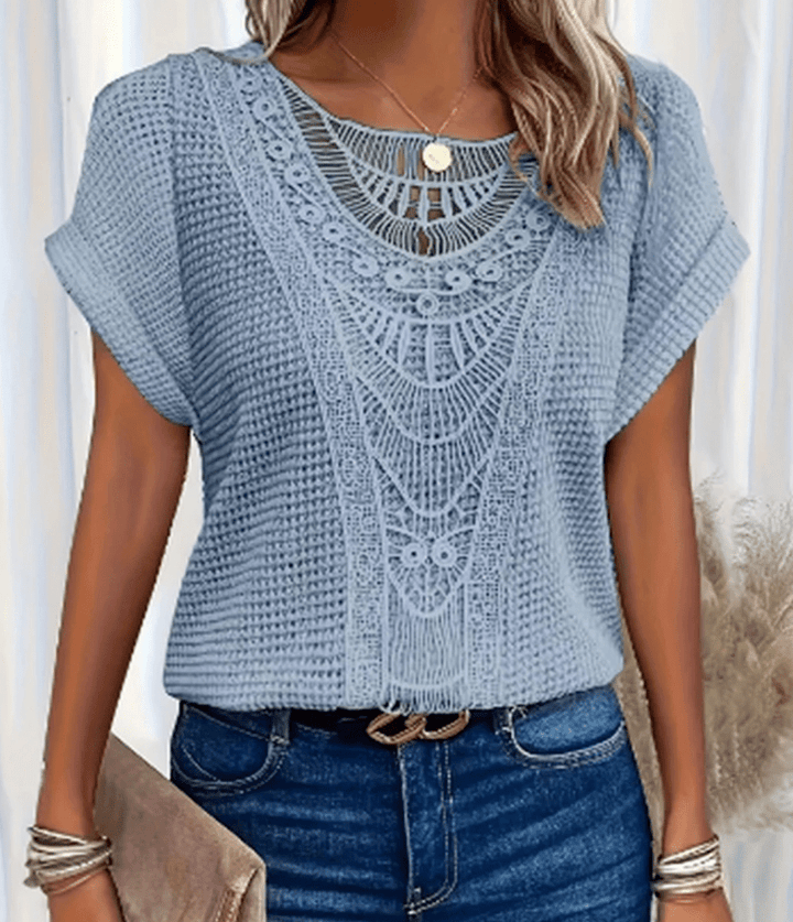 Karin | Elegante Bluse im Ibiza-Stil