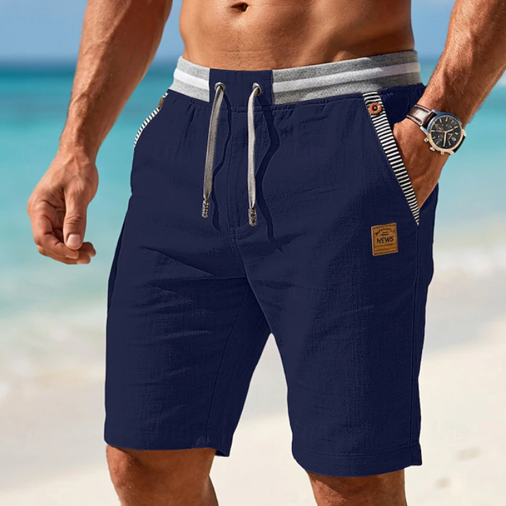 Griffin | Leichter Sommer-Short mit Schnürung