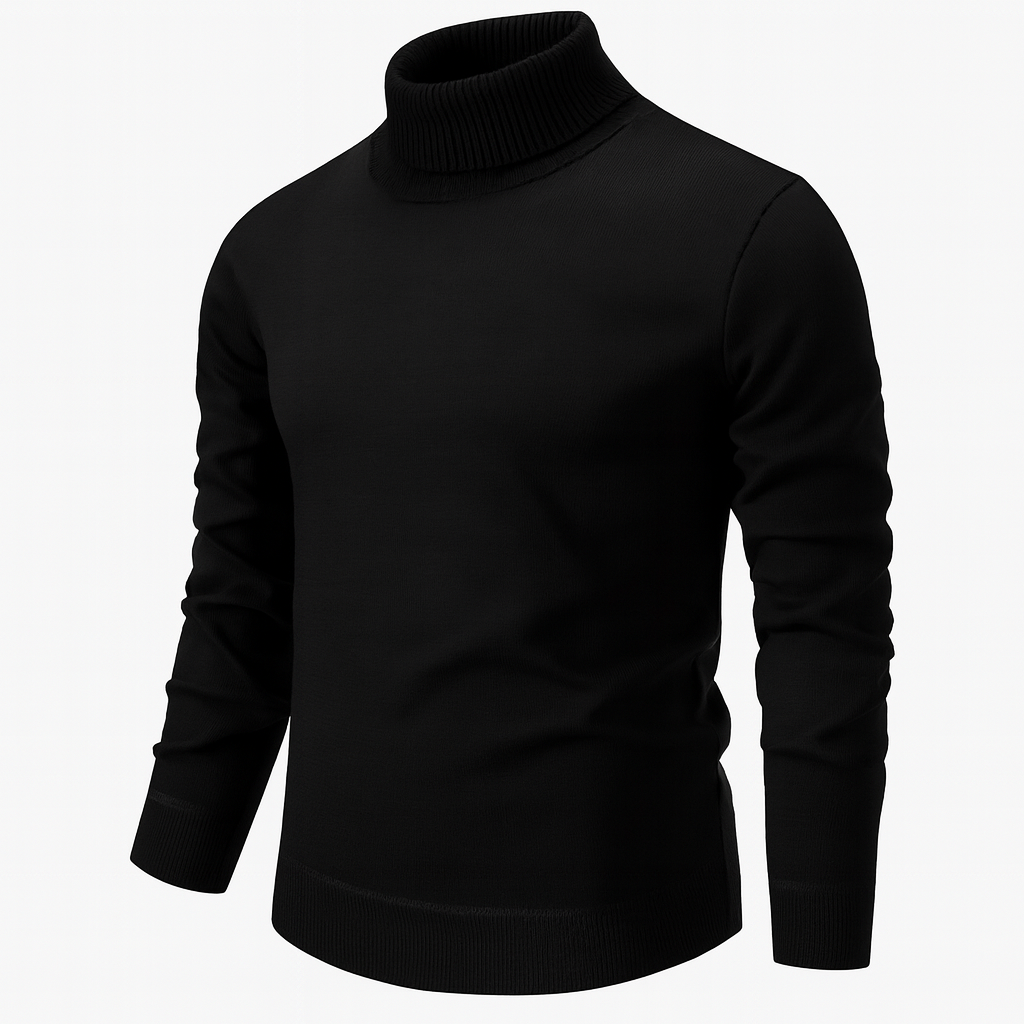 HERZ STIL | Klassischer Rollkragenpullover