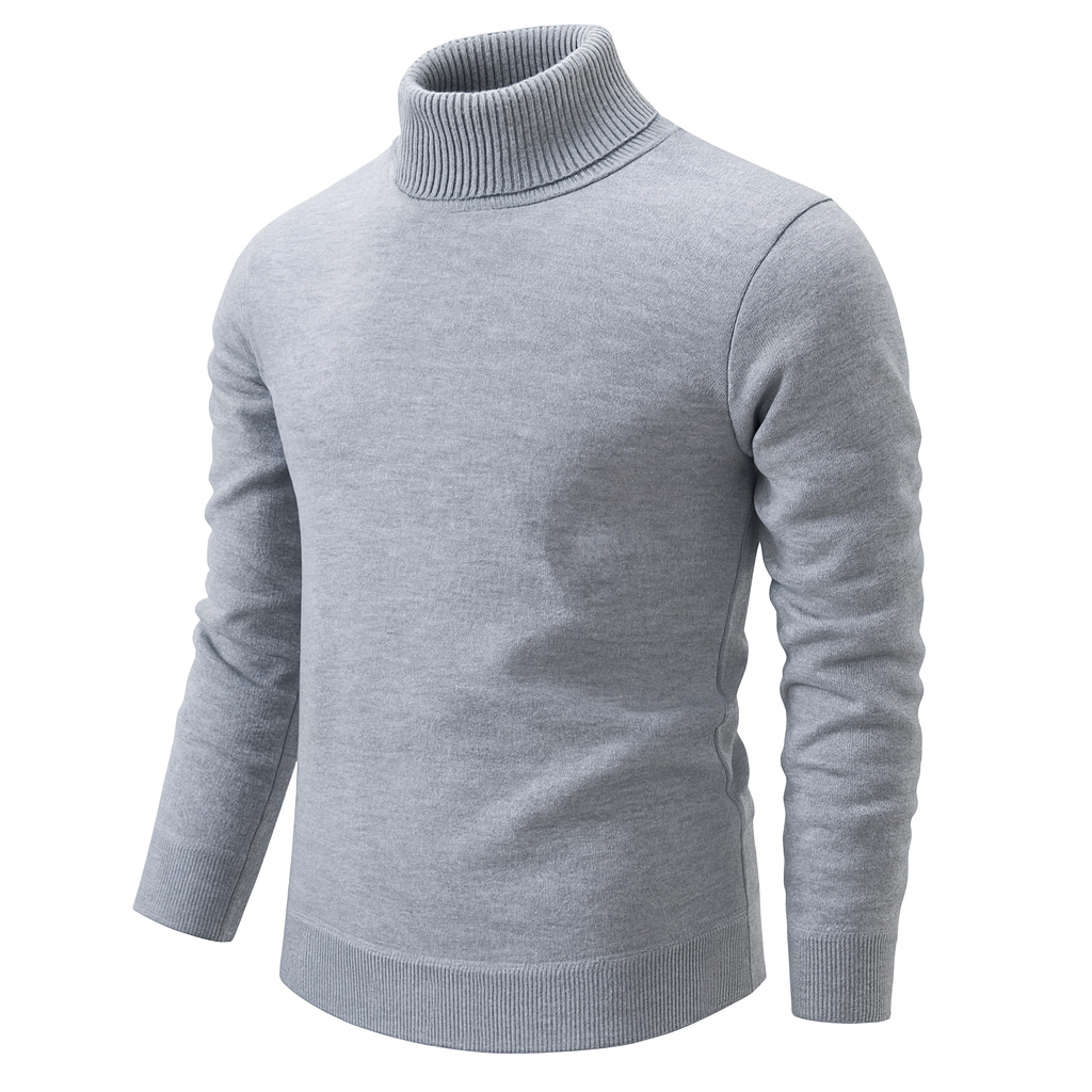 HERZ STIL | Klassischer Rollkragenpullover