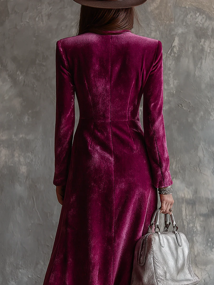 Victoria | Blazer-Kleid aus Samt