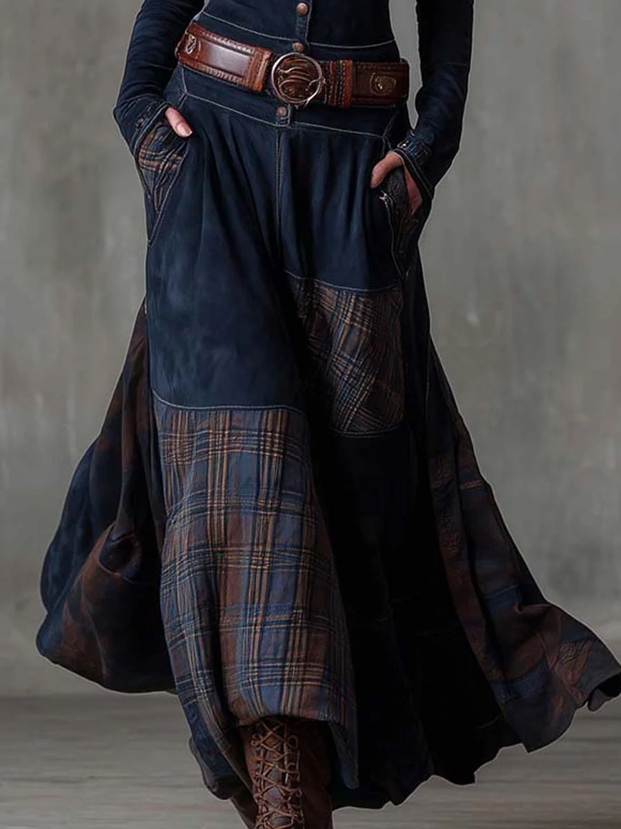 Michelle | Maxikleid aus Wildleder
