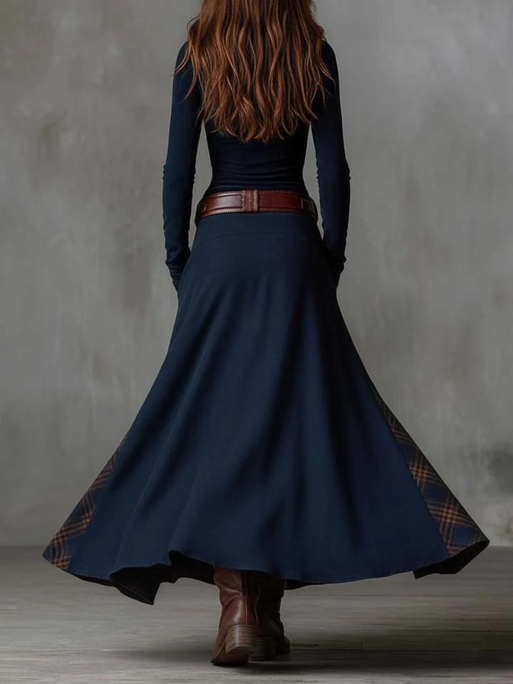 Michelle | Maxikleid aus Wildleder