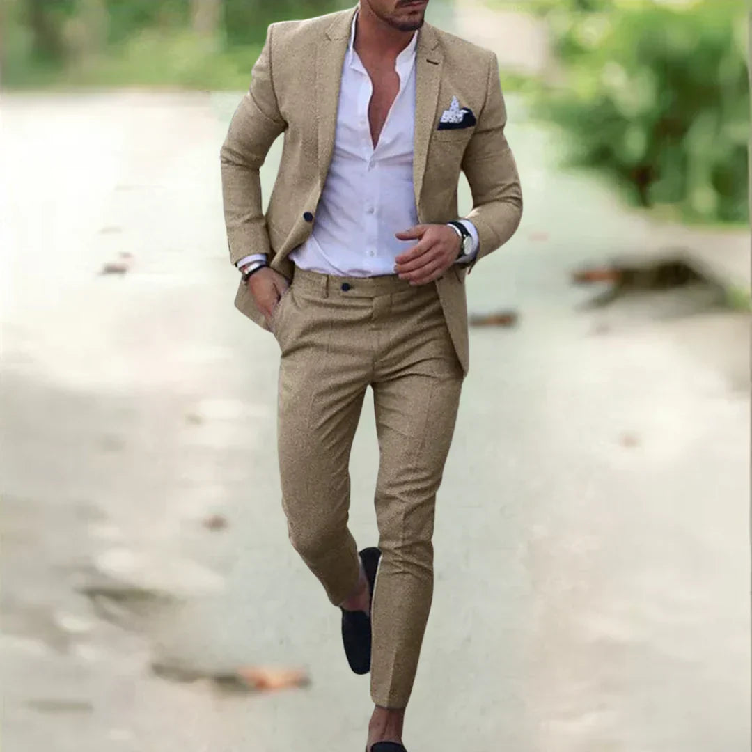 Alonso | Eleganter Herrenanzug (Jacke + Hose)