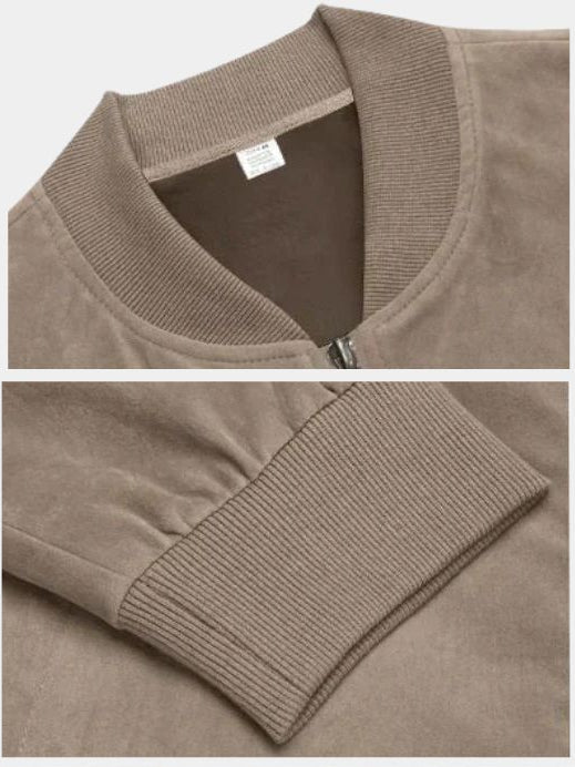 Elegante Wildlederjacke