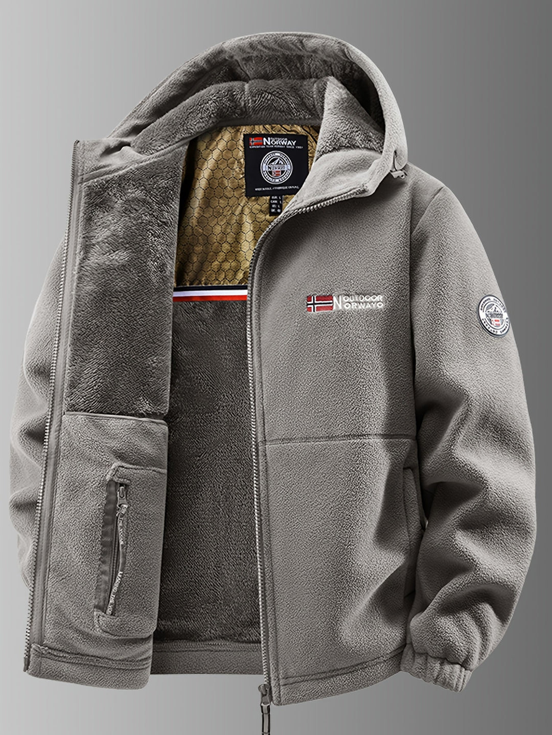 Nathaniel | Winterjacke aus Thermofleece