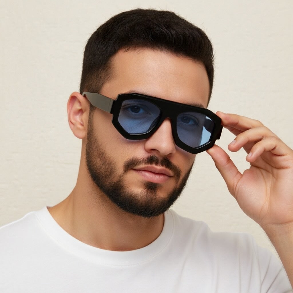 BERGAMO | Sonnenbrille mit flachem Oberteil