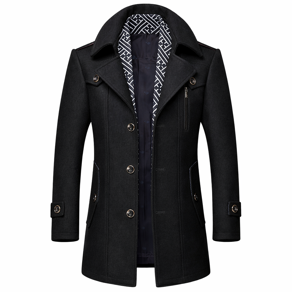 HERZ STIL | Edward Wollen Überjacke