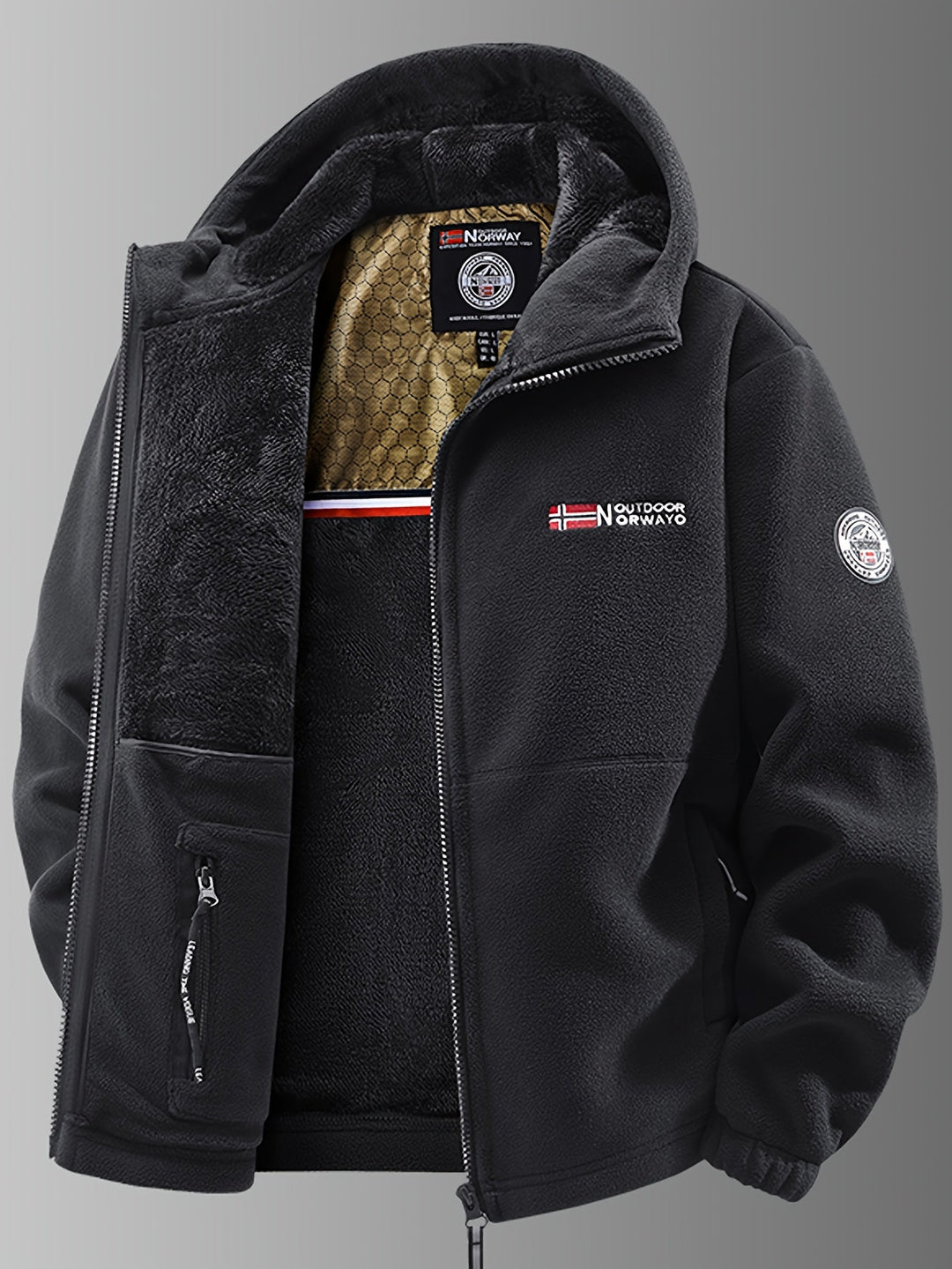 Nathaniel | Winterjacke aus Thermofleece