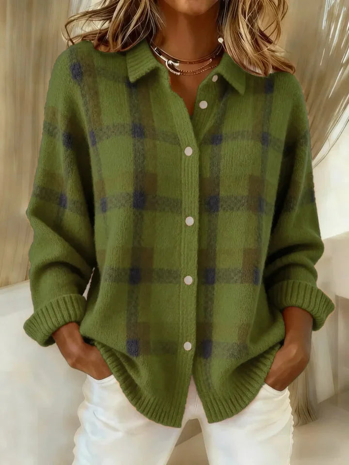 Ophéliane | Pull Carreaux Douceur
