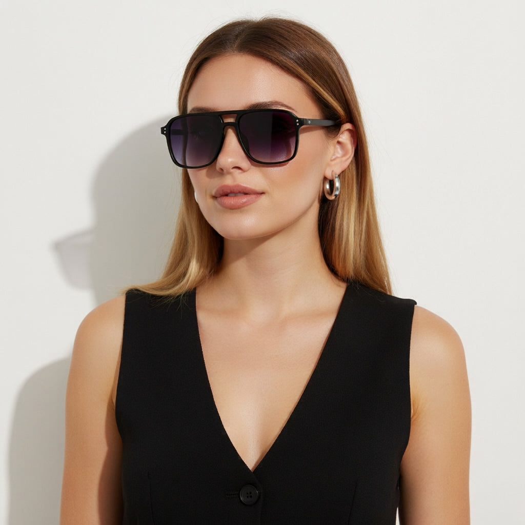 FIRENZE | Sonnenbrille mit doppeltem Steg